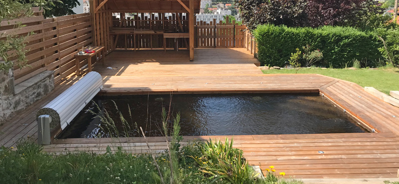 Piscine bois Loire