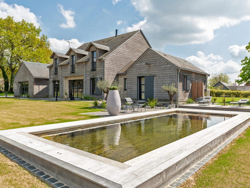 Piscine en bois